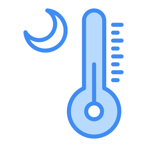 la temperatura icono gratis