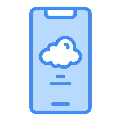 Mobile Generic Blue icon