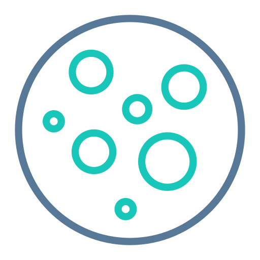 Full moon Generic Outline Color icon