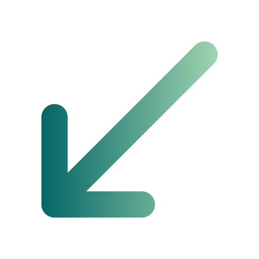 abajo a la izquierda icono gratis