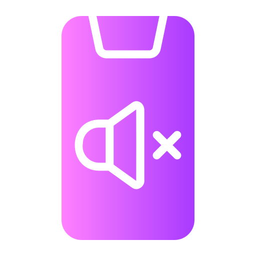 botón de silencio icono gratis
