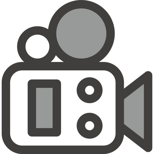 camara de video icono gratis