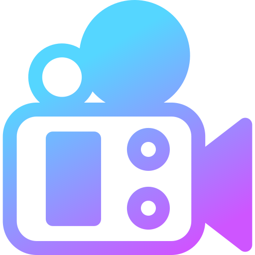 camara de video icono gratis