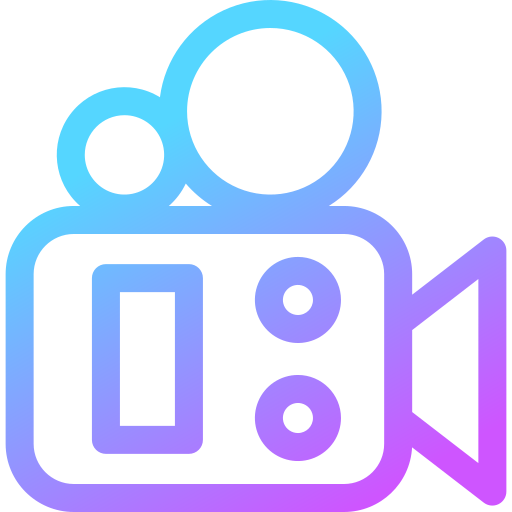 camara de video icono gratis