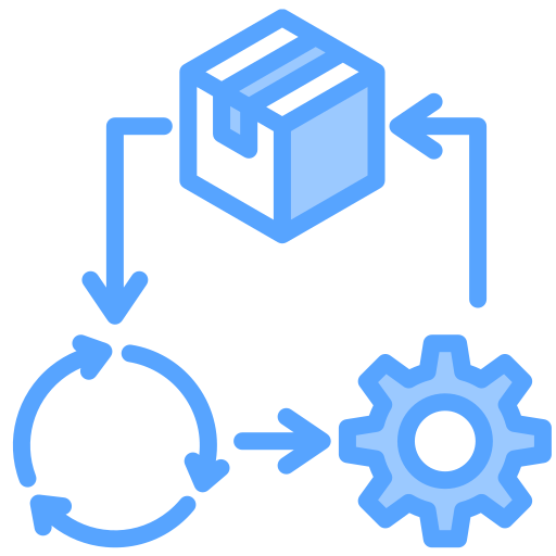 cadena de productos icono gratis