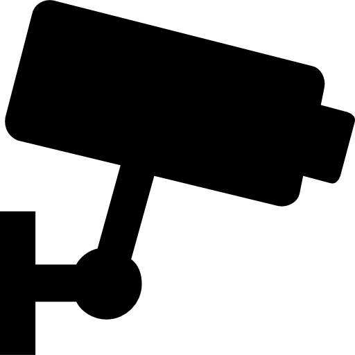 circuito cerrado de televisión icono gratis