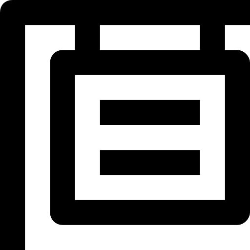 Sign free icon