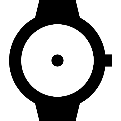 reloj de pulsera icono gratis