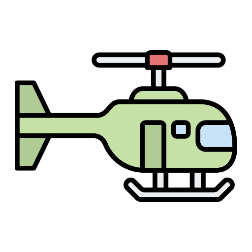 helicóptero icono gratis