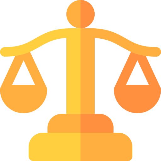 Law Basic Rounded Flat icon