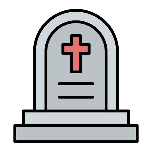 cementerio icono gratis