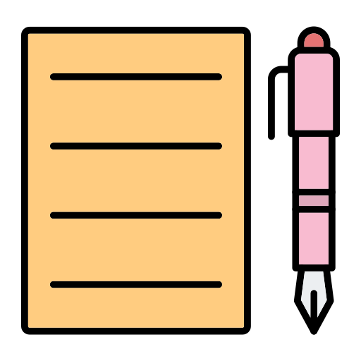 Pen And Paper Free Education Icons