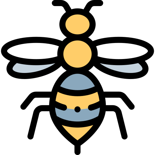 abeja icono gratis