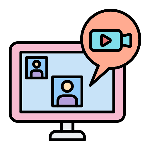 chamada de vídeo grátis ícone