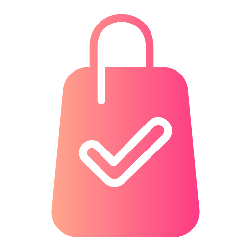 bolsa de compras grátis ícone