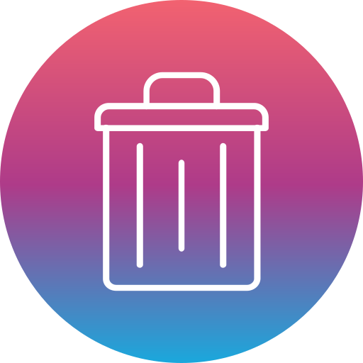 Bin Generic Flat Gradient icon