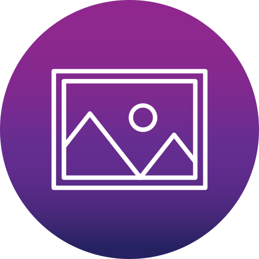 Image Generic Flat Gradient icon