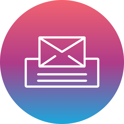 Inbox Generic Flat Gradient icon