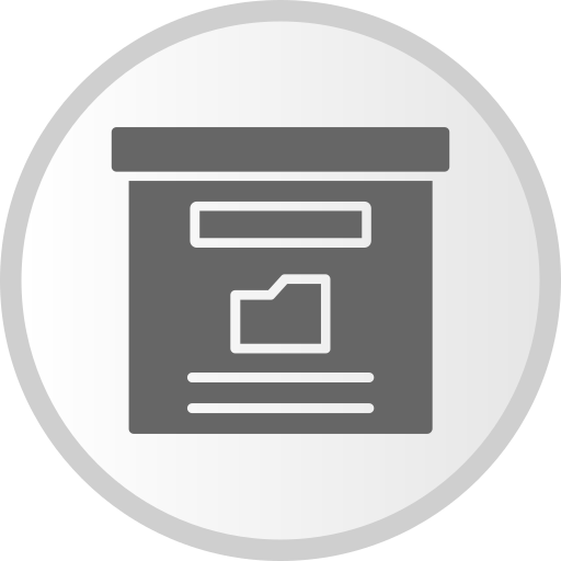 Storage box free icon Storage box free icon