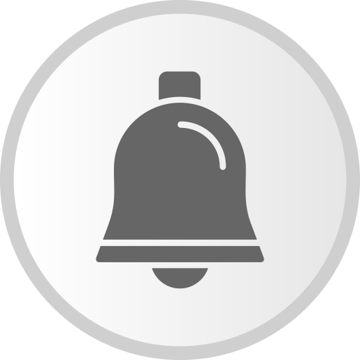 campana de notificación icono gratis