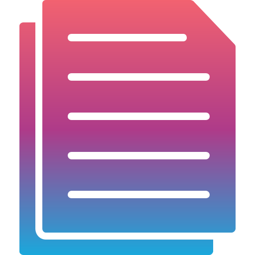 서류 무료 아이콘