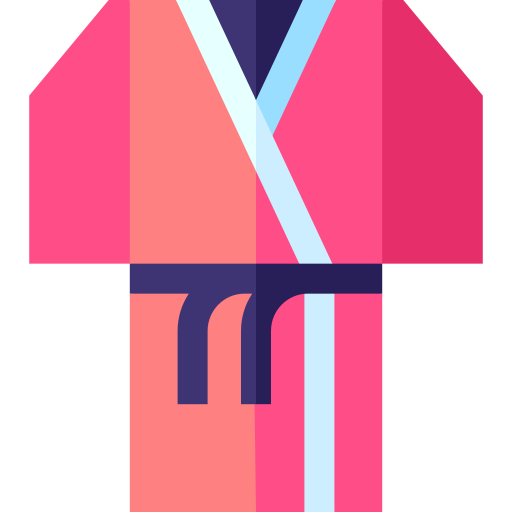 bata de baño icono gratis