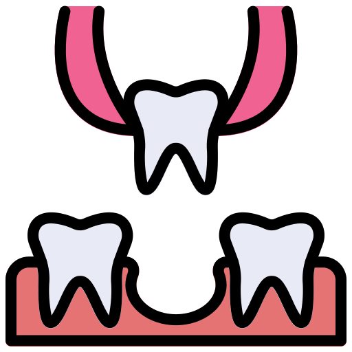 Tooth extraction free icon Tooth extraction free icon