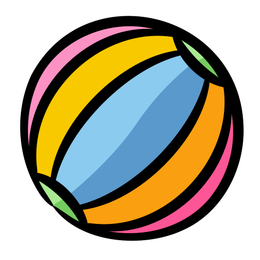 Ball Generic Hand Drawn Color icon