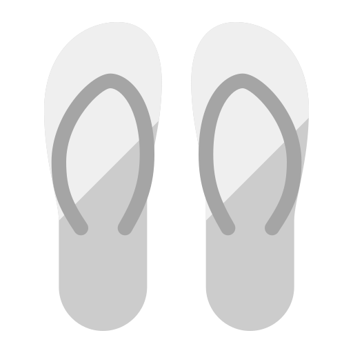 sandalias icono gratis