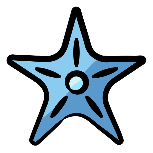 estrella de mar icono gratis