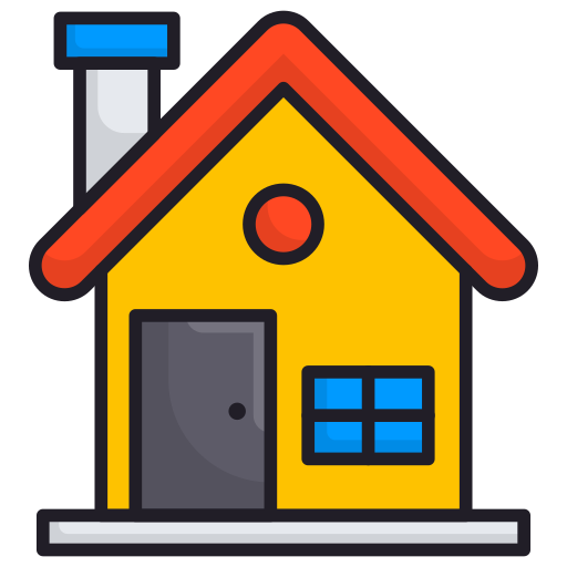 House Generic Outline Color icon