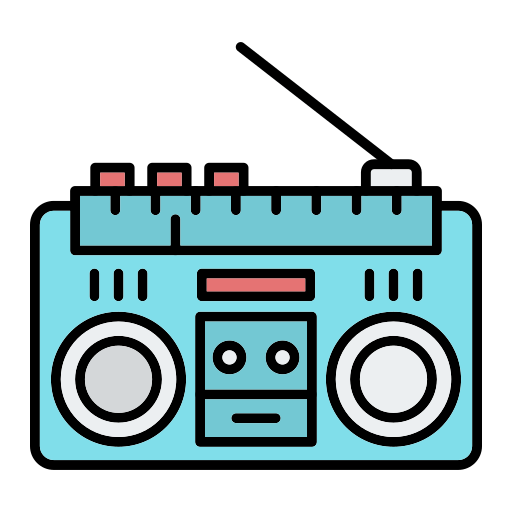 Radio - Free technology icons