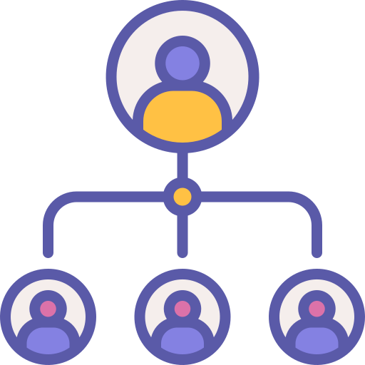 organización icono gratis