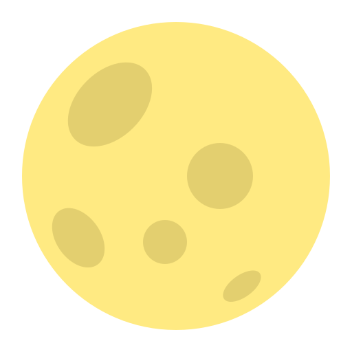 Moon Generic Flat icon