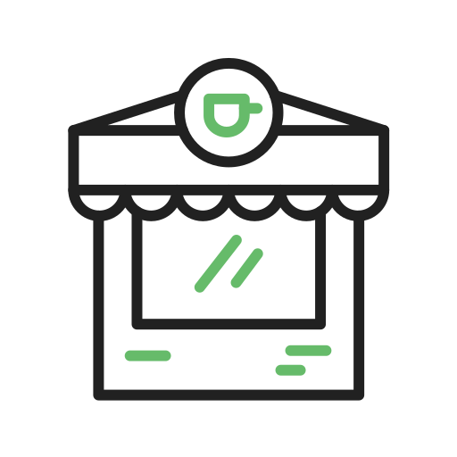Кофейный магазин бесплатно иконка Кофейный магазин бесплатно иконка