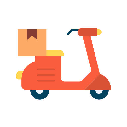 Delivery bike Generic Flat icon