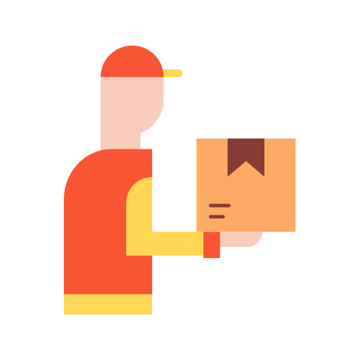 Delivery man Generic Flat icon