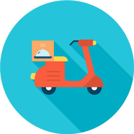 Food delivery Generic Flat icon