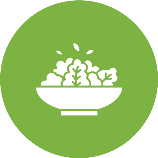 salada grátis ícone salada grátis ícone