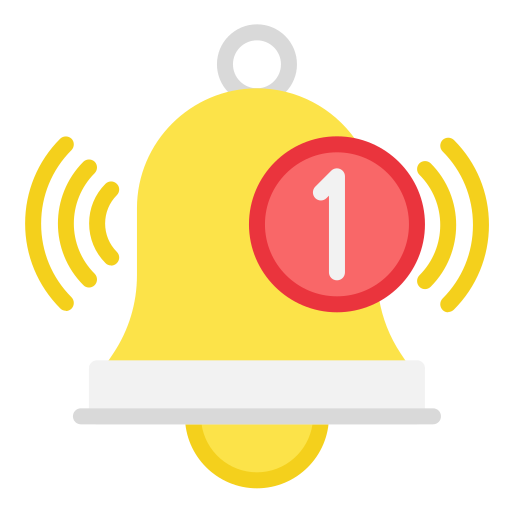 sino de notificação grátis ícone sino de notificação grátis ícone