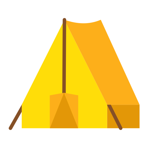 Camping tent Generic Flat icon