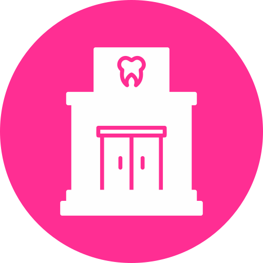 clínica dental icono gratis