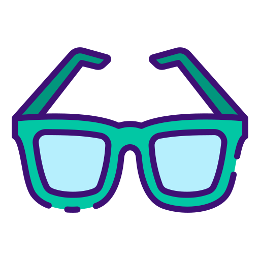 Glasses Generic Outline Color Icon