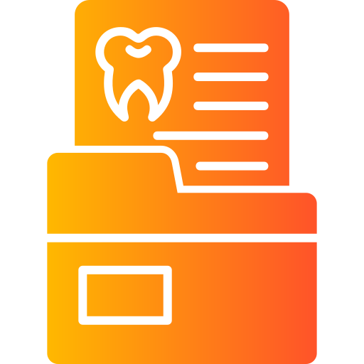 registro dental icono gratis