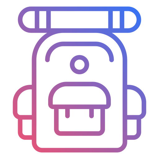 Backpack free icon