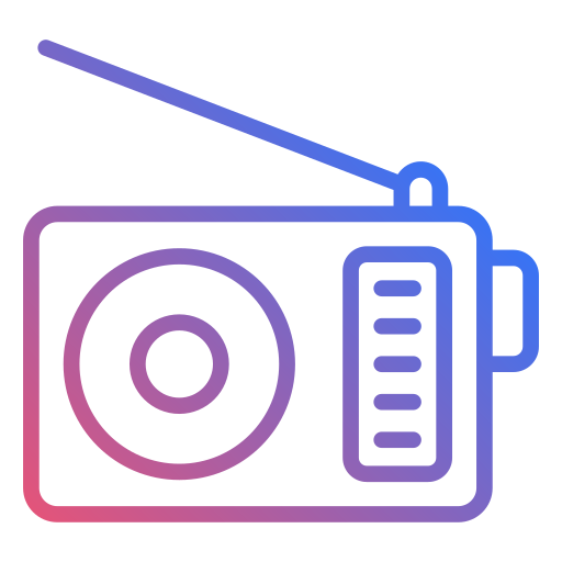 라디오 무료 아이콘
