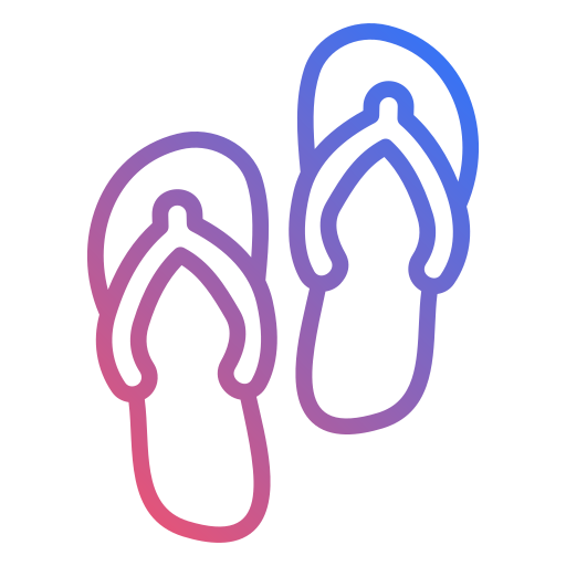 Flip flops free icon