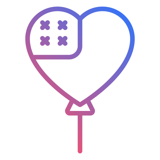 4 de julio icono gratis