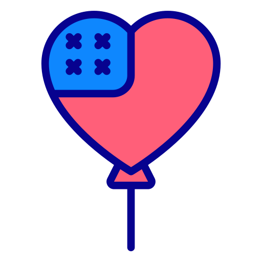 4 de julio icono gratis