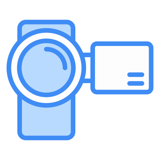 camara de video icono gratis
